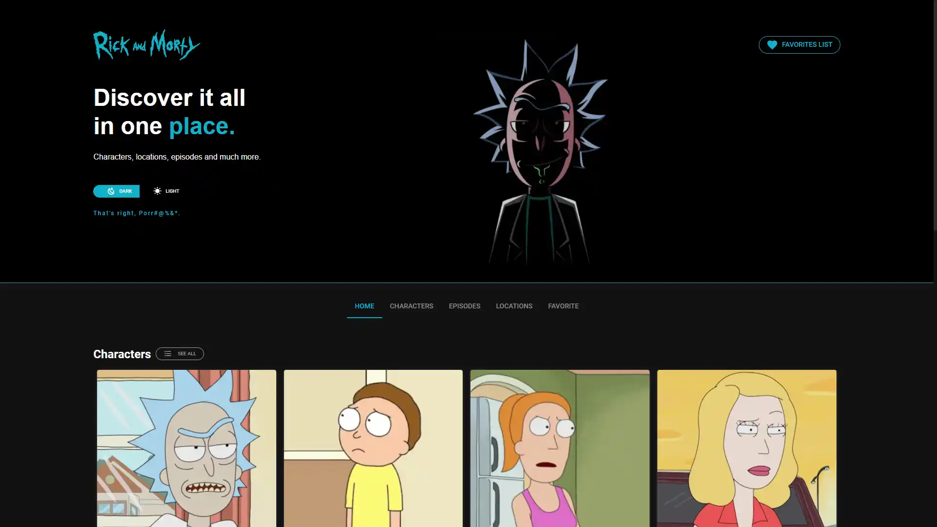 Rick and Morty